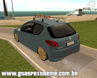 Peugeot 206 Shark Edit para GTA San Andreas